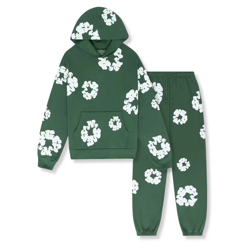 FLOWER TEARS TRACKSUIT - HOODIE + JOGGER