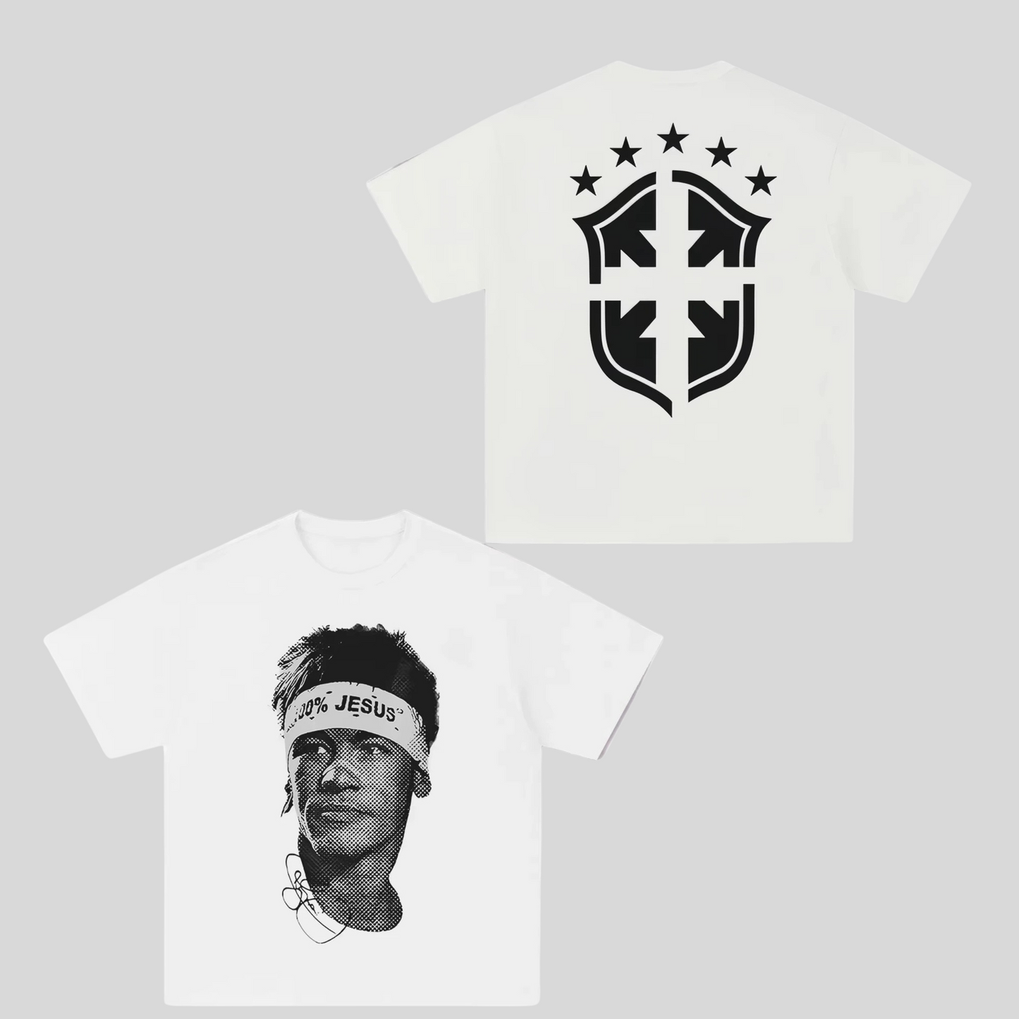 NEYMAR 100% JESUS - TSHIRT & LONGSLEEVE