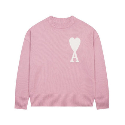 AMI - HEART SWEATER