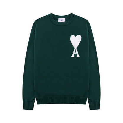 AMI - HEART SWEATER