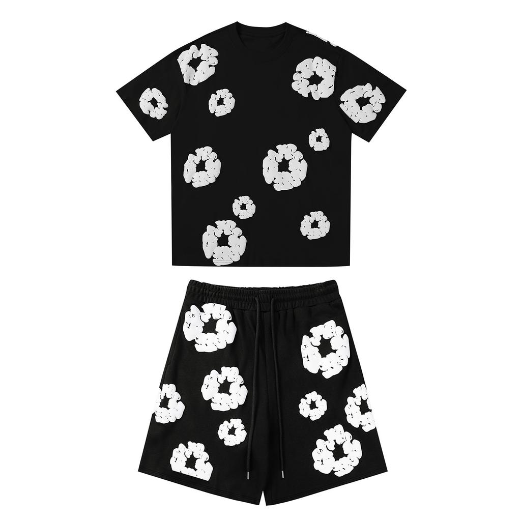 FLOWER TEARS - TRACKSUIT TSHIRT + SHORTS