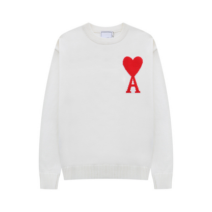 AMI - HEART SWEATER